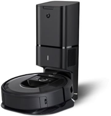 IROBOT iRobot Roomba i7+ aspirapolvere intelligente con svuotamento automatico Wi-Fi nero